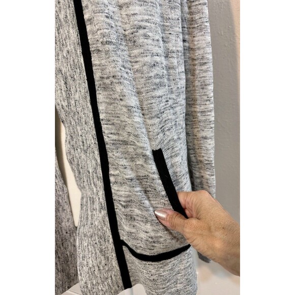 Lou & Grey Size S Marled Linen/Cotton Blend Cardigan Closet Staple Timeless - Picture 4 of 12